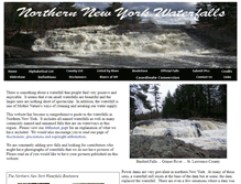 Tablet Screenshot of nnywaterfalls.com